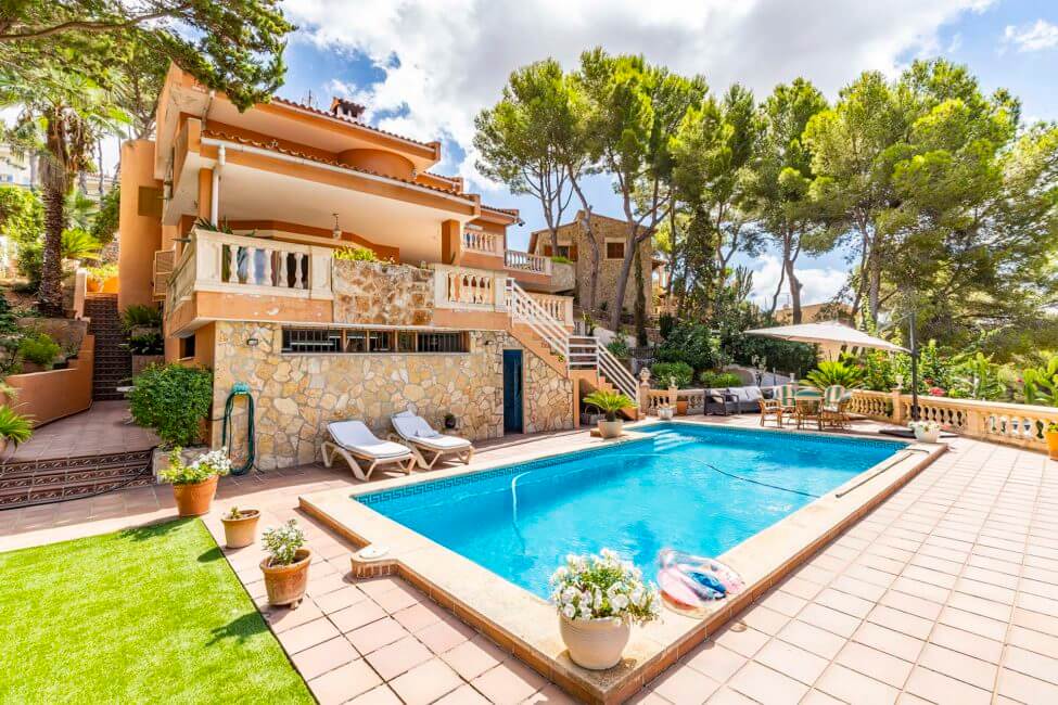 Traditionelle, mallorquinische Villa mit Pool in Costa de la Calma