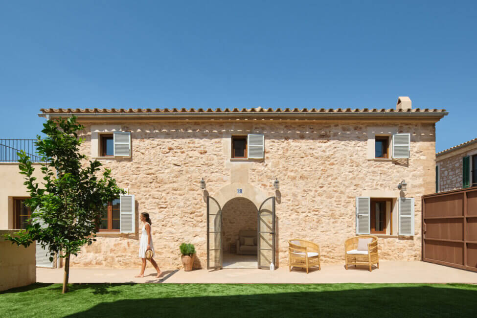 Luxuriös renoviertes Dorfhaus mit Pool in Ses Salines
