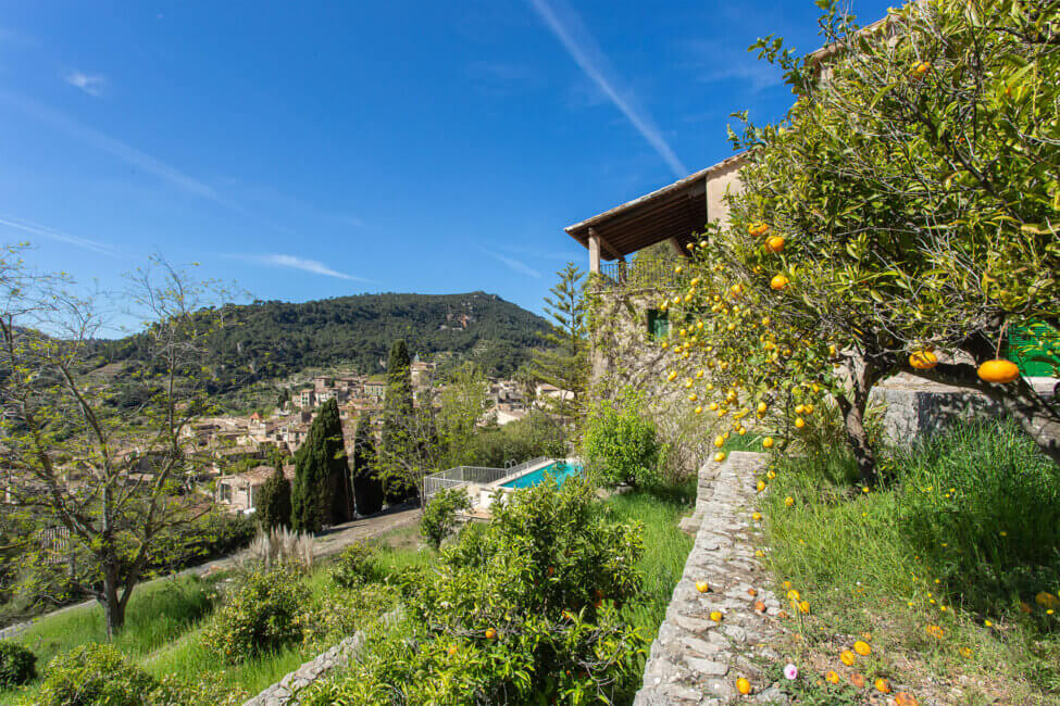 Herrenhaus mit Ferienlizenz, Pool und Tennisplatz in Valldemossa