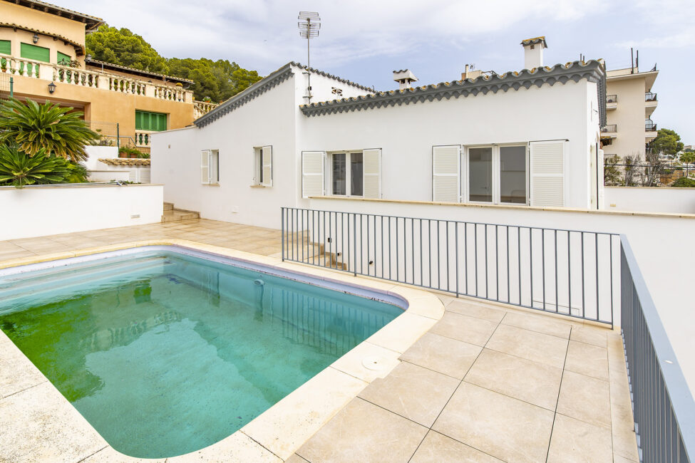 Attraktives Haus mit mehreren Terrassen und Pool in San Agustin