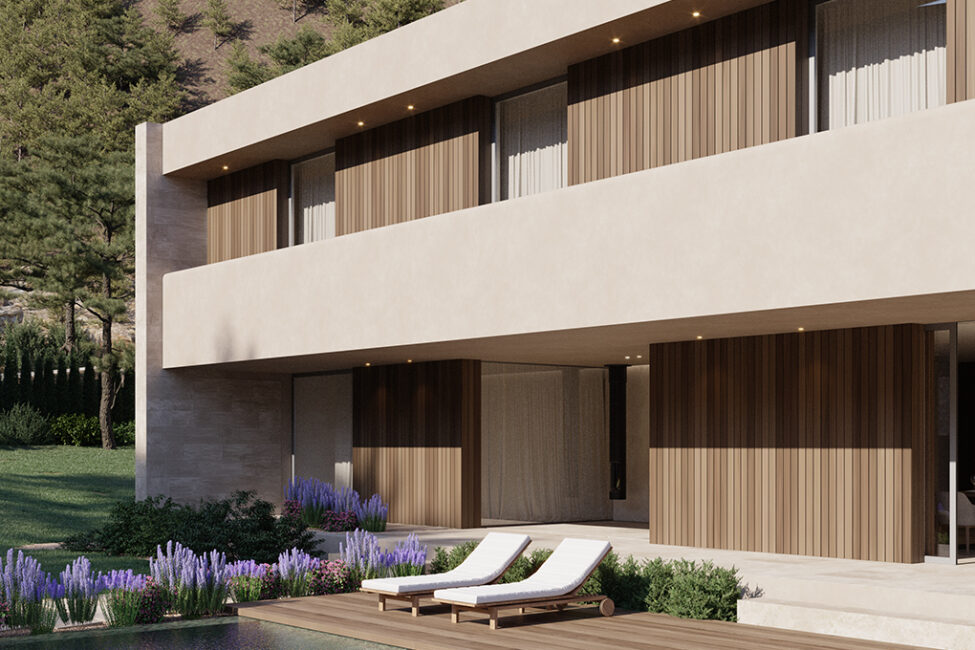 Exklusive Neubau-Villa mit Pool und Panoramablick in Son Vida